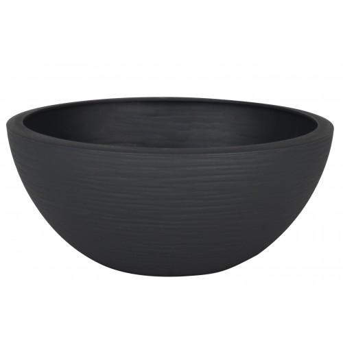 VASQUE GRAPHIT'UP - DIAMÈTRE 25 CM - VOLUME 3,3 LITRES - GRIS ANTHRACITE EDA PLASTIQUES