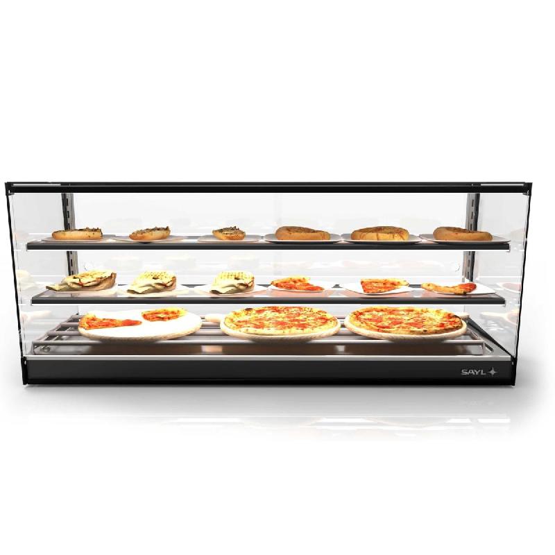 Vitrine chauffante LOGIC TRIPLE - Chaleur sèche - 3 niveaux - 1190 mm - CLO26S-2 | Sayl Barcelona_0
