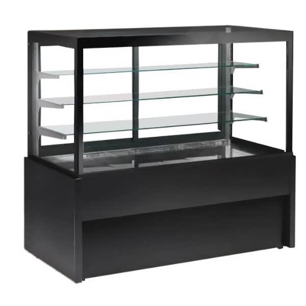 Vitrine comptoir réfrigérée gamme capri en acier émaillé surface expo 0, 66 m2_0