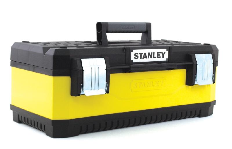 Stanley 1-95-612 - Boîte à outils vide en métal et plastique - Noir et jaune - 487x293x220 mm_0