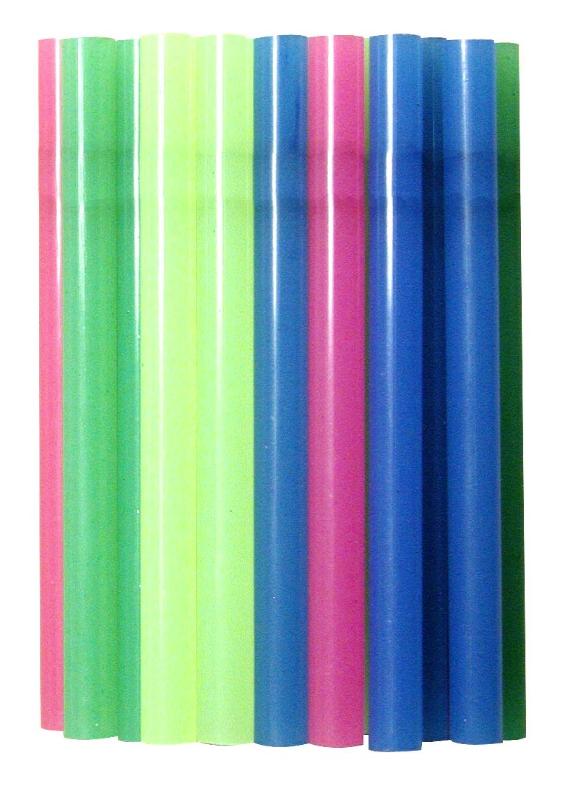20 bâtons de colle fluorescente - diamètre 8 mm_0