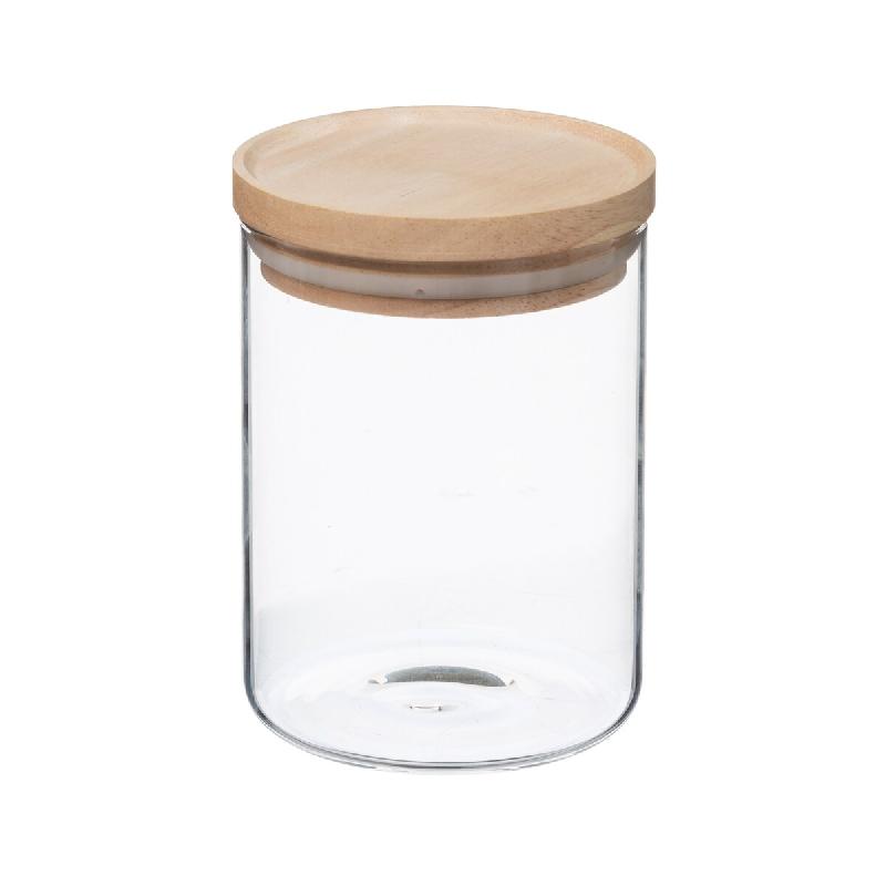 5FIVE - Bocal en verre 600 ml, couleur beige - transparent verre JJ133_0