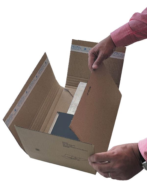 Étui économique avec double fermeture adhésive écopac - 180110 – 31 x 22 x 1/6 cm_0