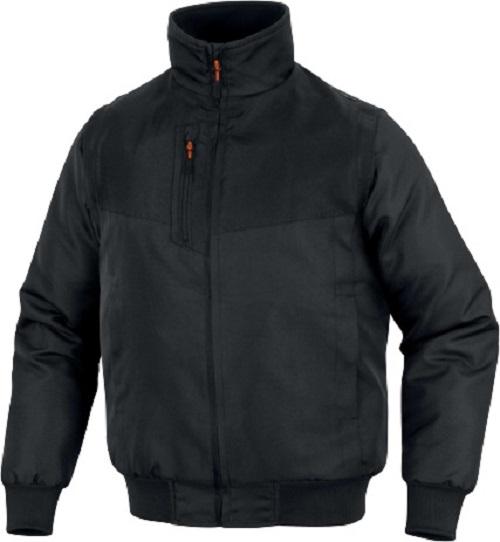 BLOUSON 2 EN 1 RENOV2 T M À MANCHES AMOVIBLES GRIS/NOIR - DELTA PLUS - RENO2GNTM