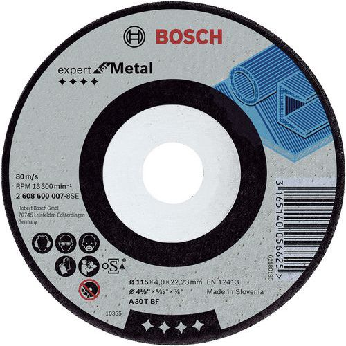 BOSCH 10 MEULES À ÉBARBER EXPERT FOR METAL