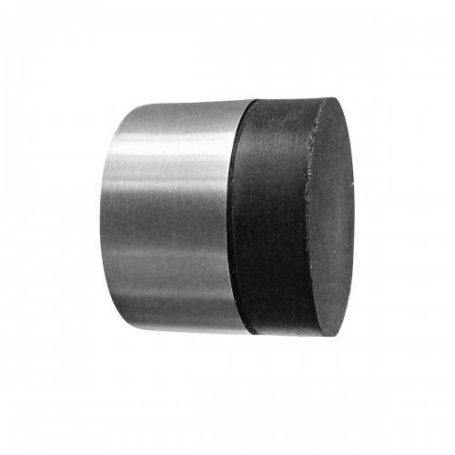 BUTOIR DE PORTE MURAL ROND EN INOX SATINÉ - SÉRIE EZ209 KARCHER DESIGN