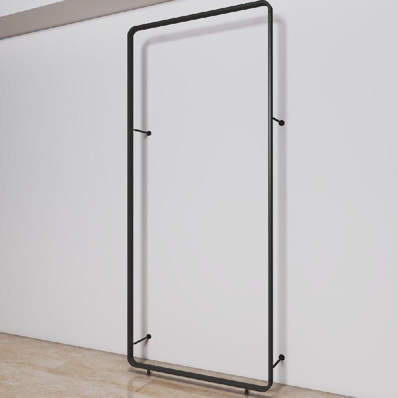 Cadre tube 60x20mm angle rond Pas 36 mm L1250xH3000mm - noir_0