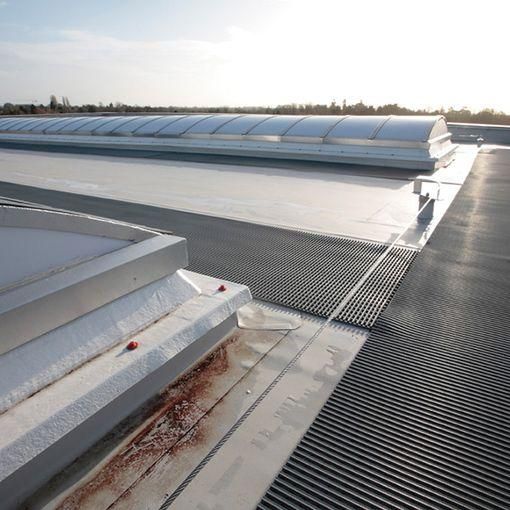 Caillebotis spécial toiture - tapis industriel antidérapant autodrainant et résistant aux intempéries_0