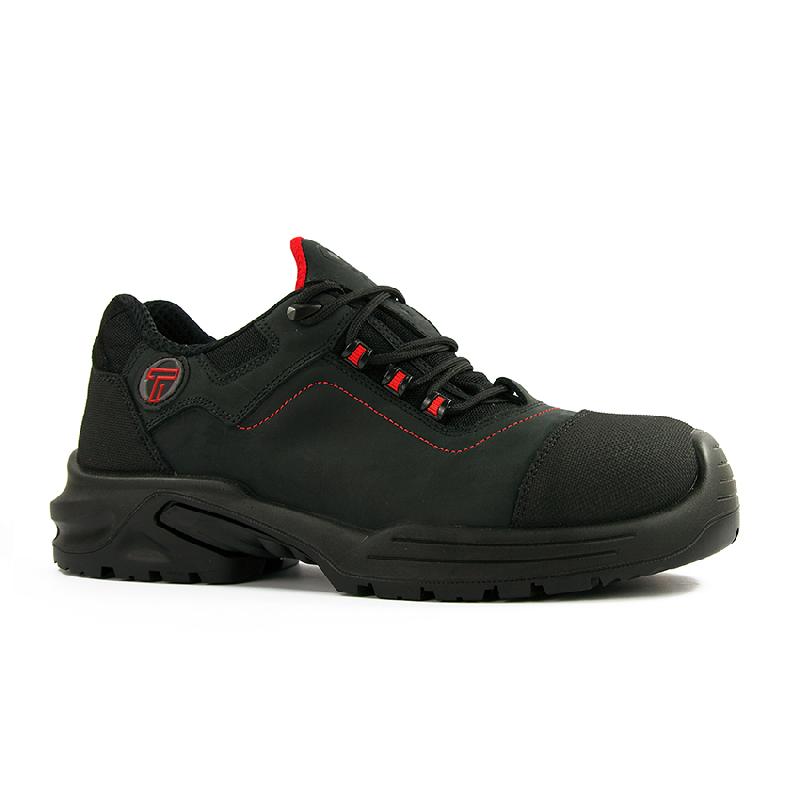 Chaussures de sécurité basses en cuir hydrofuge SHADY S3 CI SRC Noir - PPCB21-36 - Uniwork_0