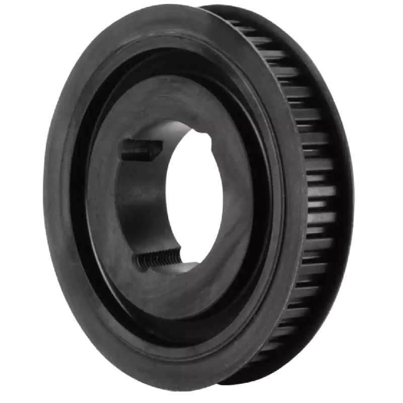 CMW - LZ048-075M - Poulies synchrones en fonte - Profil timing - Moyeu amovible 1610 - 48 dents - Pas 9.525 mm - Traitement phosphatation_0