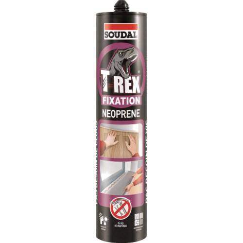 COLLE NÉOPRÈNE - SOLVANTÉE - 12 CARTOUCHES 310 ML - T-REX SOUDAL