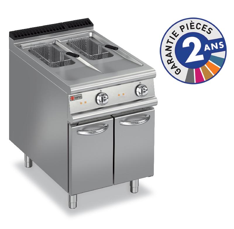 Friteuse électrique - 2x 10 litres - gamme 700 - baron 70frie610_0