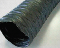 Gaine flexible en tissu enduit caoutchouc thermoplastique - Spire métal - Référence 009-TISS-160_0