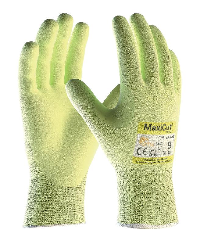 Gants de travail tricoté vanisé nylon maxicut® ultra™ jaune/noir t9 - ATG - at443745-jz09ain - 739779_0