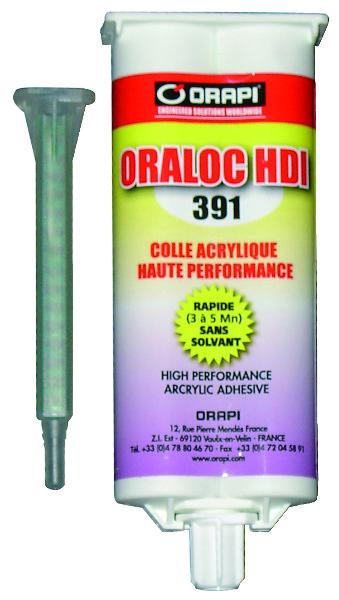 GLUE ACRYLIQUE ORALOC HDI 391 SERINGUE 50ML