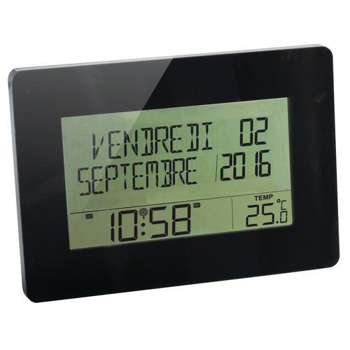 HORLOGE ORIUM CALENDRIER RADIO CONTRÔLÉE MEMENTO