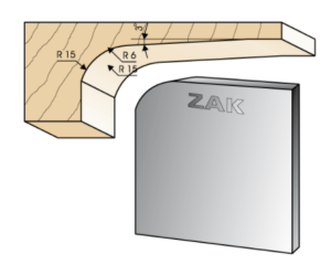 JEU DE 2 FERS ZAK531750 HAUTEUR 50MM