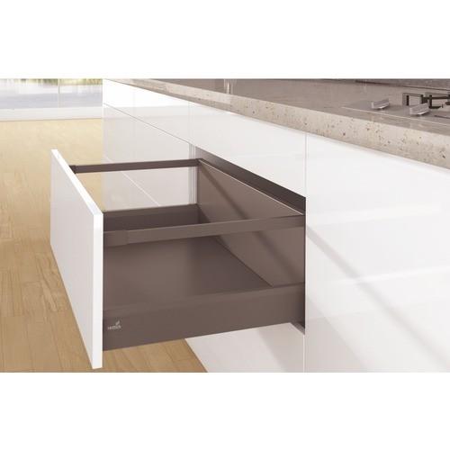 KIT TIROIR TRINGLES ARCITECH-PROFIL H94 MM-DOS H250 MM-ANTHRACITE-L400 MM HETTICH