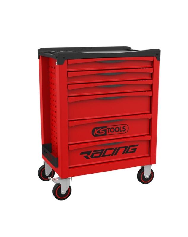 KS TOOLS - 855.0006 - Servante d'atelier Vide Racing 6 tiroirs - Caisse à Outil - 4042146823286_0