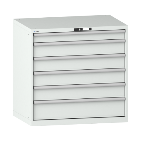 LISTA - ARMOIRE À TIROIRS (HXLXP) 100 X 102,3 X 72,5 CM KEY LOCK R7035