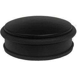 LOT DE 3 - BUTOIR DE PORTE, EN ACIER, DIAMÈTRE: 102 MM, NOIR