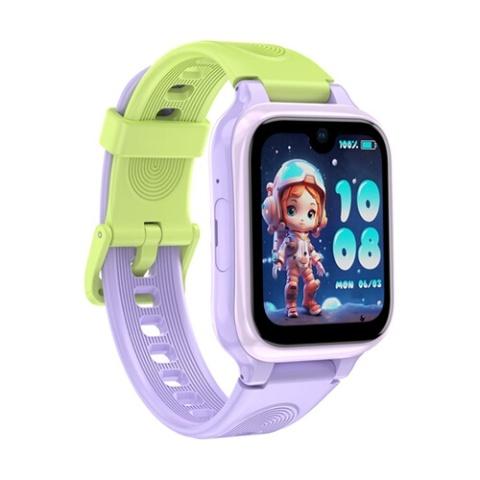 MONTRE CONNECTÉE LAGENIO POUR ENFANT K9 VIOLET AVEC BRACELET VIOLET ET VERT