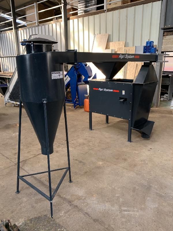 Nettoyeur séparateur à grain NC - Trieur à grain P5 avec aspirateur et cyclone 5 T/h - Occasion_0