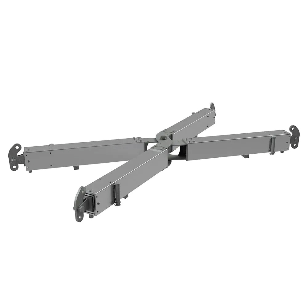 Palonnier en croix télescopique en aluminium_0