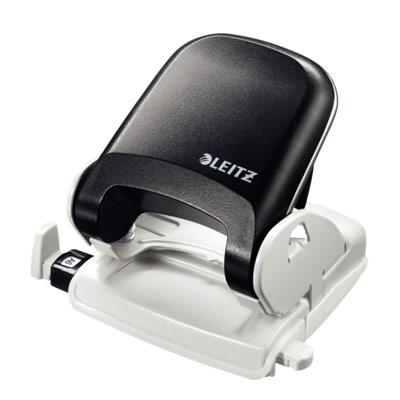 PERFORATEUR 2 TROUS LEITZ NEXXT - EFFORT REDUIT DE 60% - NOIR - 25 FEUILLES