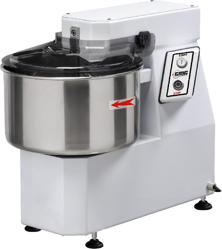 PÉTRIN À SPIRALE GMG PROFI 22 LITRES / 18 KG – 230 V – TÊTE FIXE