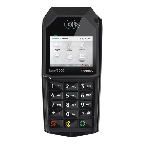 Pin pad compact Lane 3000 - Ingenico - rapide, sécurisé et polyvalent pour le commerce organisé_0