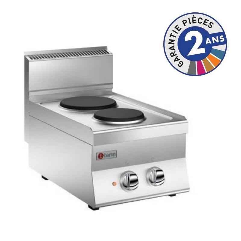 PLAQUE DE CUISSON ÉLECTRIQUES 2 OU 4 PLAQUES - GAMME 650 - BARON