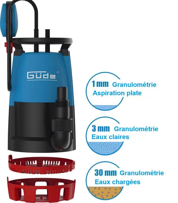 Pompe combinée 3 en 1 gs 751 - eaux chargées et eaux claires_0