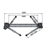 Pont élévateur électromécanique CORGHI erco 3212n 3.2 t - 11577508_0