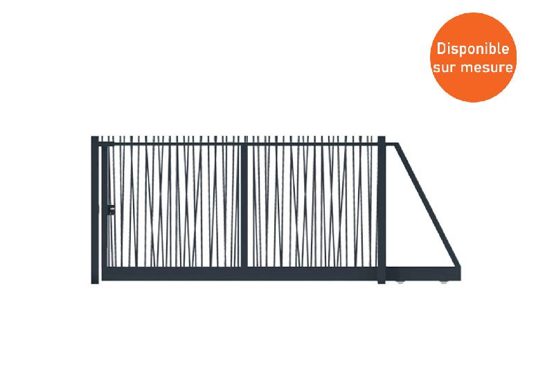 Portail autoporté canisse - 4000 / 1750_0