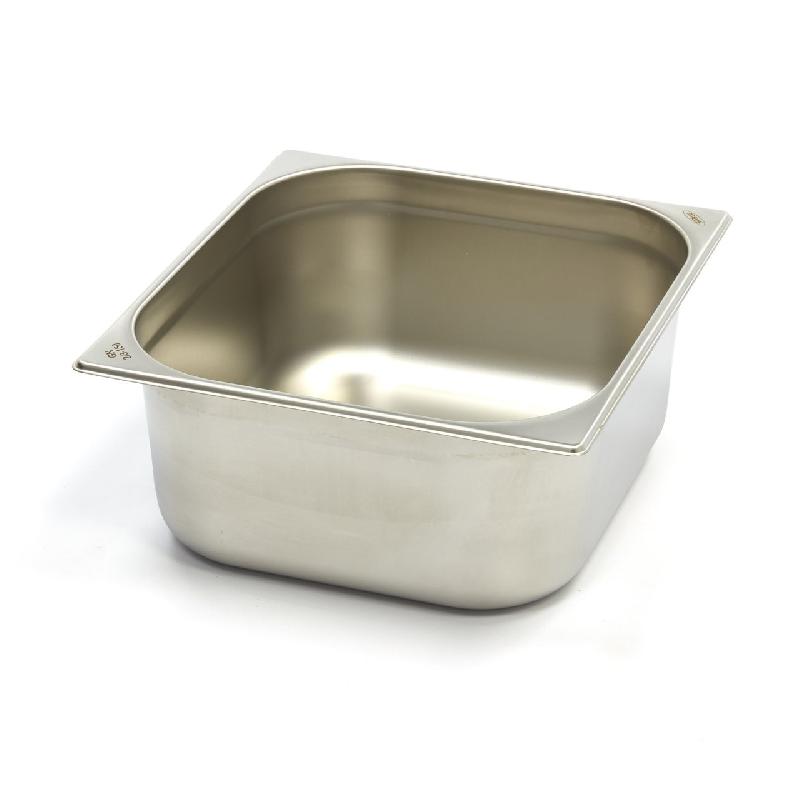 Récipient gastronorm - 1/2 GN - profondeur 15 cm - acier inoxydable_0