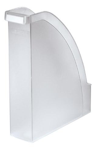 LOT DE 6 - RANGE-REVUES LEITZ PLUS TRANSPARENT DOS 7,8 CM