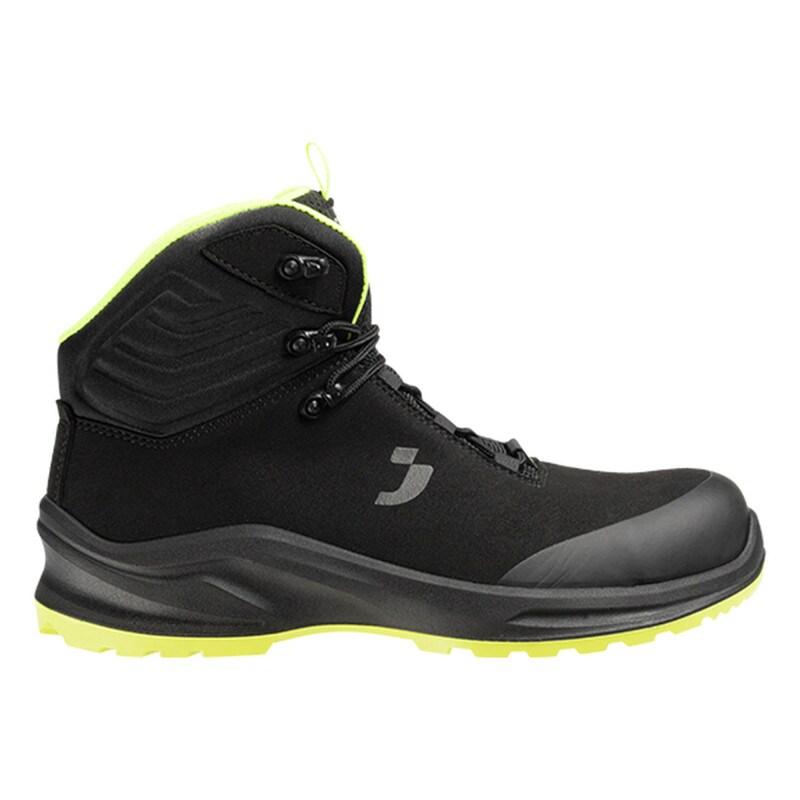 Safety Jogger - Baskets de sécurité mi-hautes véganes respirantes MODULO gris et jaune S3S Gris / Jaune Taille 45 - 45 gris matière synthétique 5_0