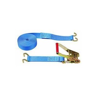 Sangle d'arrimage ext - partie cliquet - bord de rives - 6 tonnes - longueur 9m - largeur 50mm_0