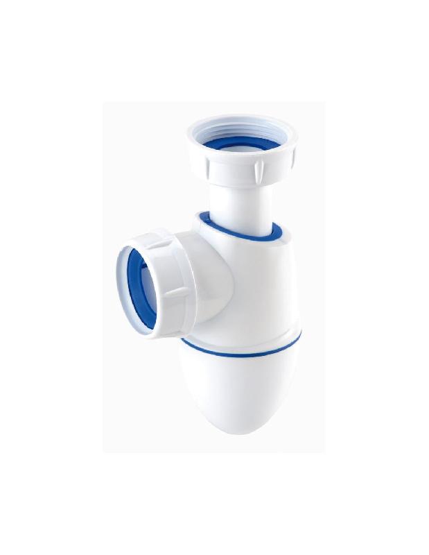 SIPHON DE LAVABO EASYPHON BI-MATIÈRE À JOINT INTÉGRÉ - NICOLL - 0201282