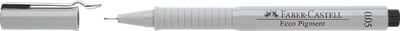 FABER-CASTELL STYLO FEUTRE ECCO PIGMENT 0,5 MM, NOIR - LOT DE 7