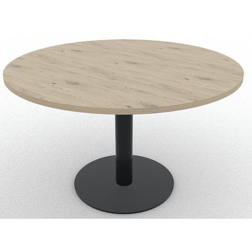 TABLE DE RÉUNION 120XH735 CM ÉP.25MM BRUNSWICK/NOIR - EOL