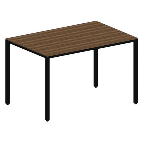 TABLE LOKI 120X80X75 CM CHÊNE COLORADO/NOIR