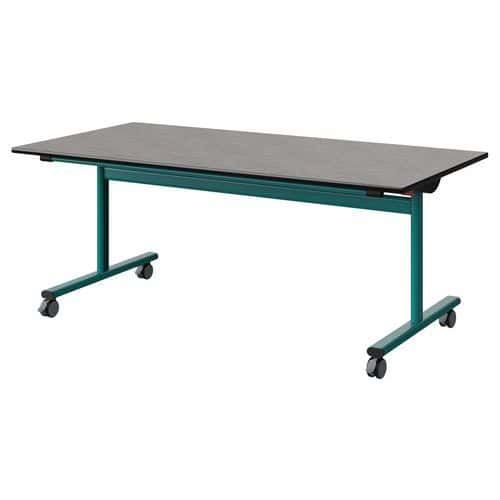 TABLE MALIBU RAB 160X80 T4 DL ST ANTIB BÉT F186/NO BLEU 5018