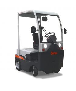 Te80 - tracteur logistique électrique 4 roues - Simai - capacité de traction 8000 kg_0