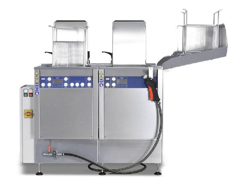 Appareil de nettoyage compact par ultrasons et lavage à oscillation - Elmasonic X-tra line Flex 1 & 2 - Elma, avec multi-fréquences et 5 programmes définis_0