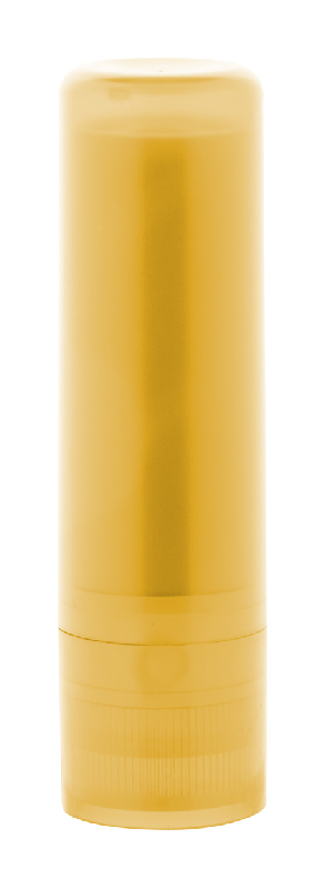 Baume à lèvres - Vanille - SPF15 - Support plastique translucide - Couleur jaune - 14g_0