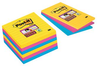 BLOC-NOTE SUPER STICKY NOTES, 101 X 101 MM