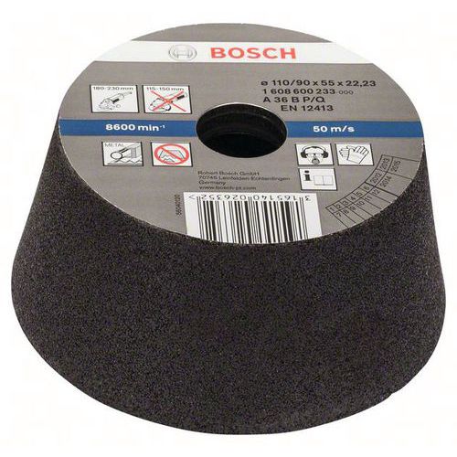 BOSCH 1 MEULES BOISSEAU CONIQUES - MÉTAL, FONTE