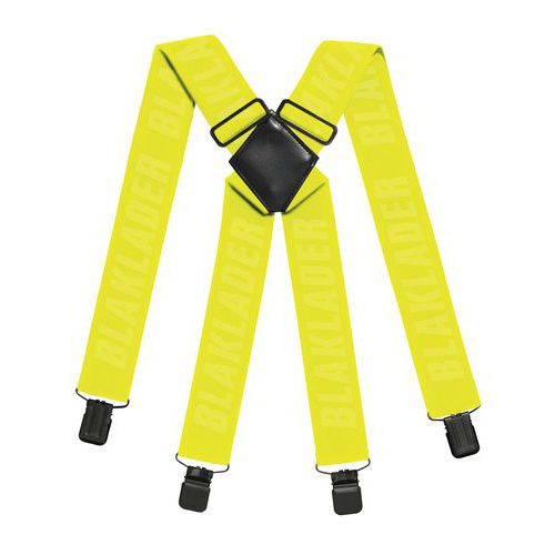 BRETELLES JAUNE FLUORESCENT TAILLE TU - BLAKLADER